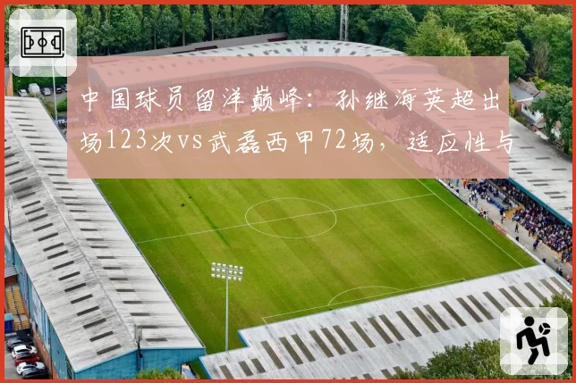 中国球员留洋巅峰：孙继海英超出场123次vs武磊西甲72场，适应性与成就分维度比较